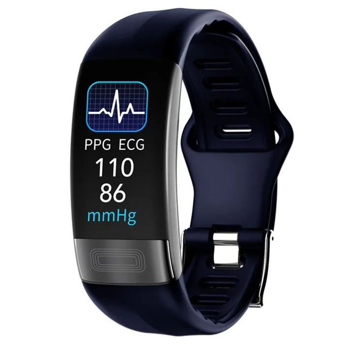 Pulsera inteligente de actividad física, azul