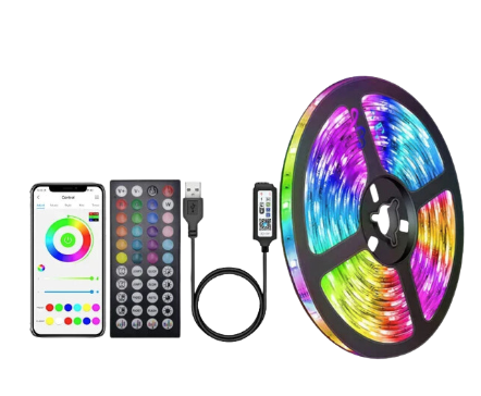 Tira de luces LED inteligentes por USB