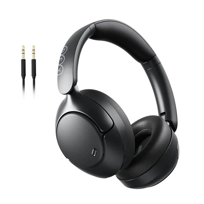 Auriculares inalámbricos de diadema, negros