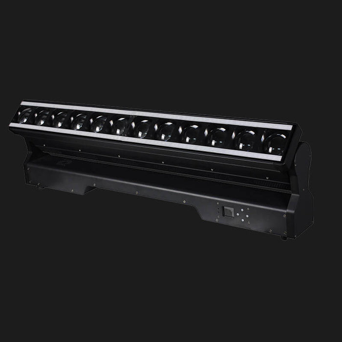 Barra de iluminación LED móvil N2 DMX de 12 × 40 W para escenarios y DJ