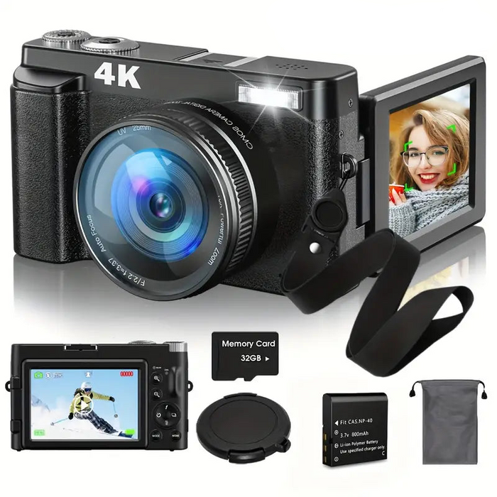 High-definition 4K digital camera