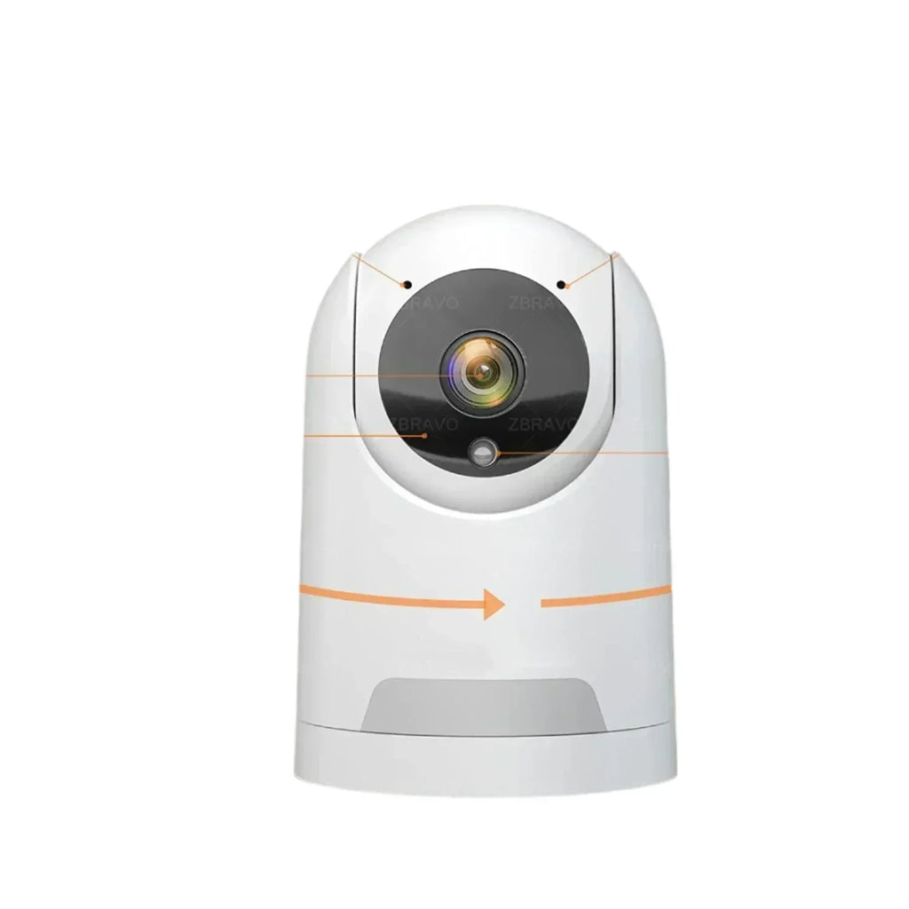 Mini Wi-Fi camera with night vision and baby monitor function