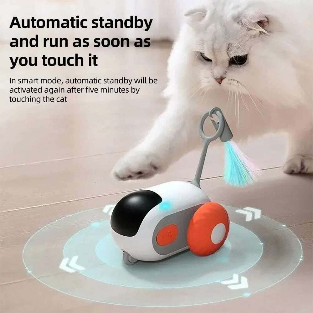 Interactive Smart Cat Car Toy-3
