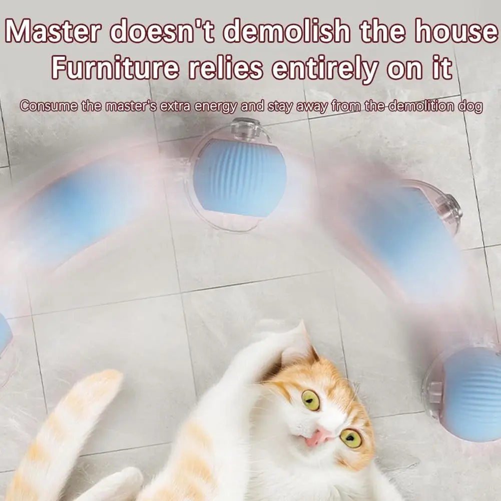 Smart oppladbar lekeball for katter