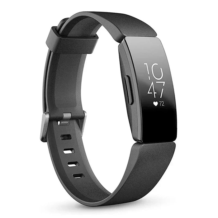 Pulsera inteligente de salud y actividad física, negra