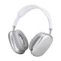 Casque Bluetooth sans fil à arceau, blanc
