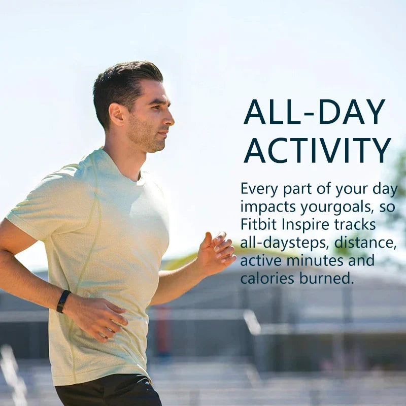 Black smart health and fitness band