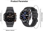 Bluetooth Smart Watch for Men (Black)-1