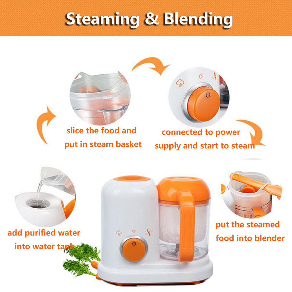 Smart multifunksjonell foodprosessor for babymat