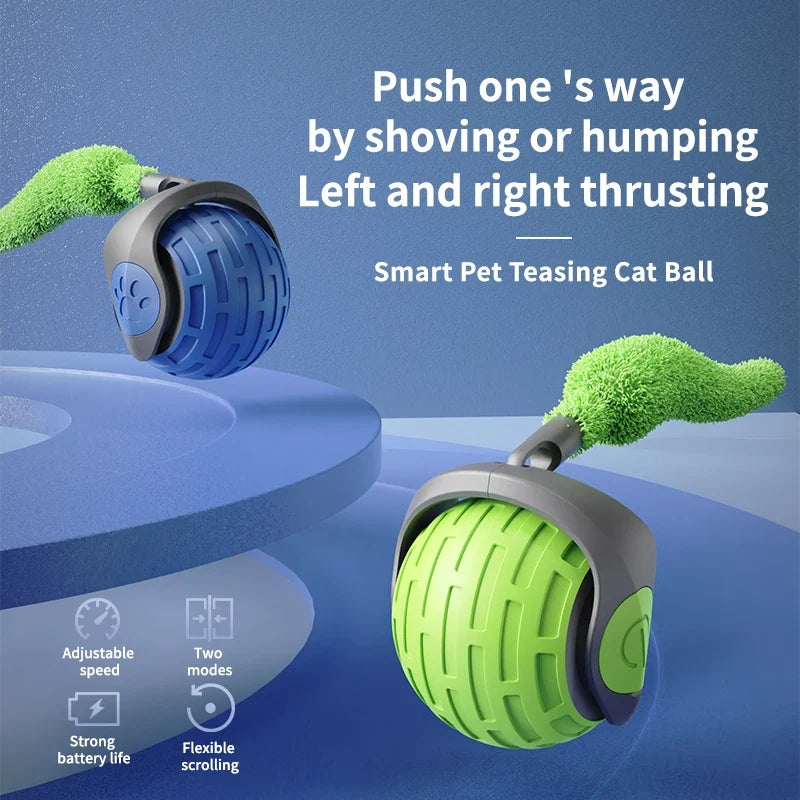 USB-oppladbar rullende lekeball