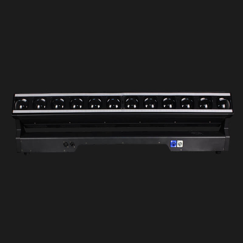 N2 DMX bevegelig LED-lysbjelke på 12 × 40 W for scener og DJ-er