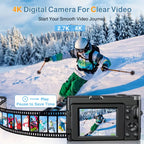 4K Digital Camera: Capture Every Detail in Stunning Clarity-3