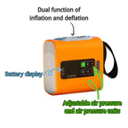 High-capacity smart inflation pump