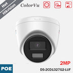 Caméra de sécurité IP Hikvision de 2 MP couleur avec microphone intégré
