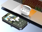 Techancy TWS KP2715 Bluetooth 5.4-ørepropper med HD-mikrofon, hvite