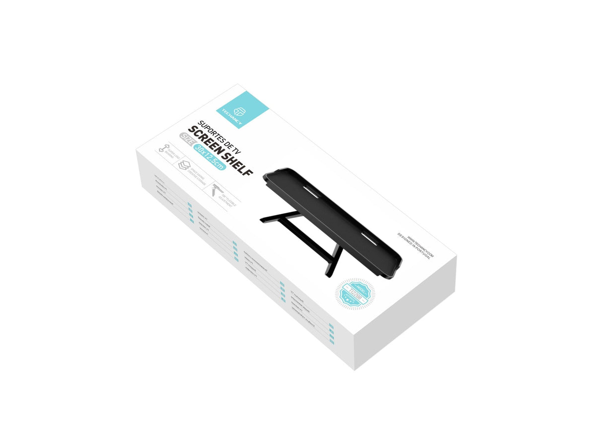 Techancy TI2288-holder for skjerm, PC og TV, svart