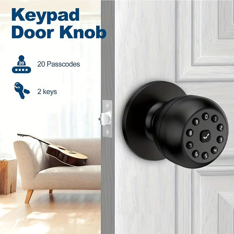 Smart Keyless Door Lock with Keypad-2
